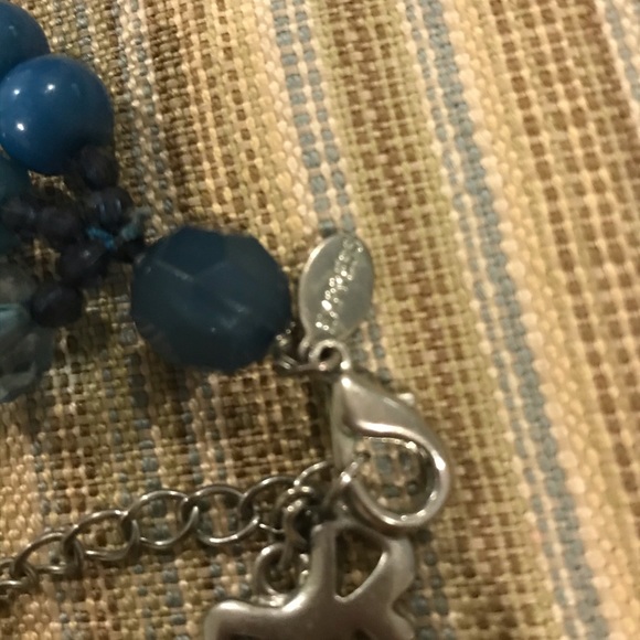 Express Beaded turquoise necklace - Picture 2 of 3